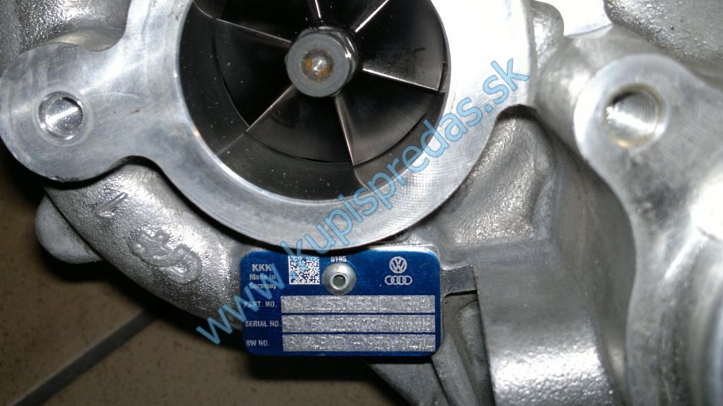 Turbodúchadlo VW AUDI SEAT ŠKODA 2.0TDI  